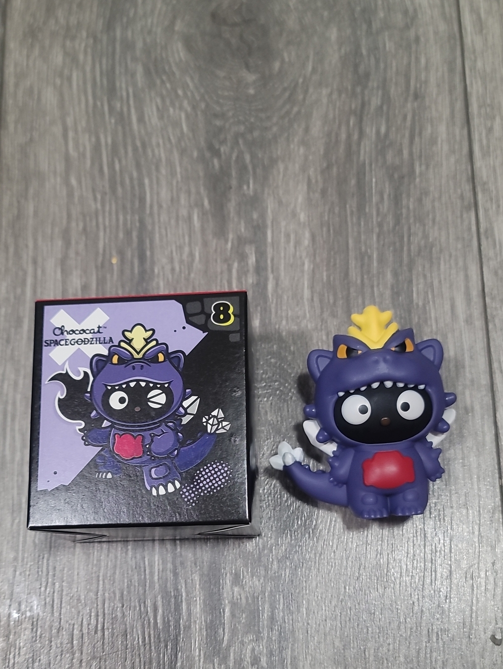 Mcdonald's x Chococat x SpaceGodzilla x HK x Godzilla Mini Gray #8 Collectable